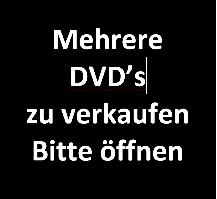 Versch. DVD s.!! EUR 5,--  Stk. Topzustand