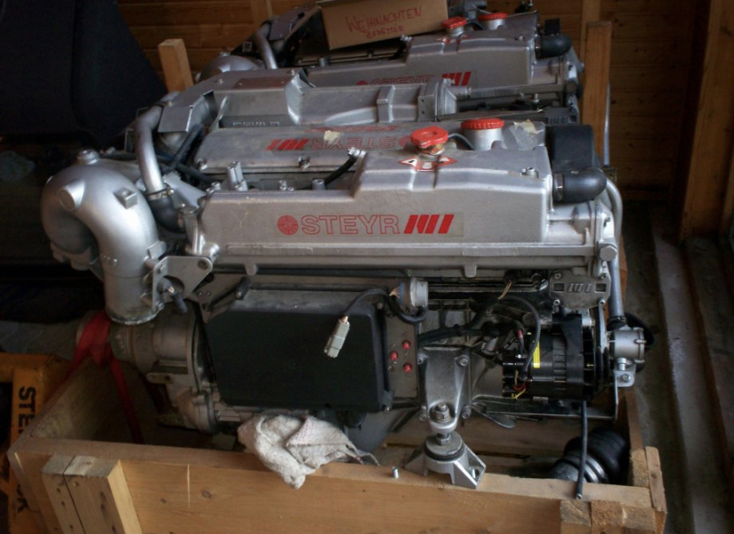 Steyer 236 Turbo Diesel, Bootsmotor, div. Teile
