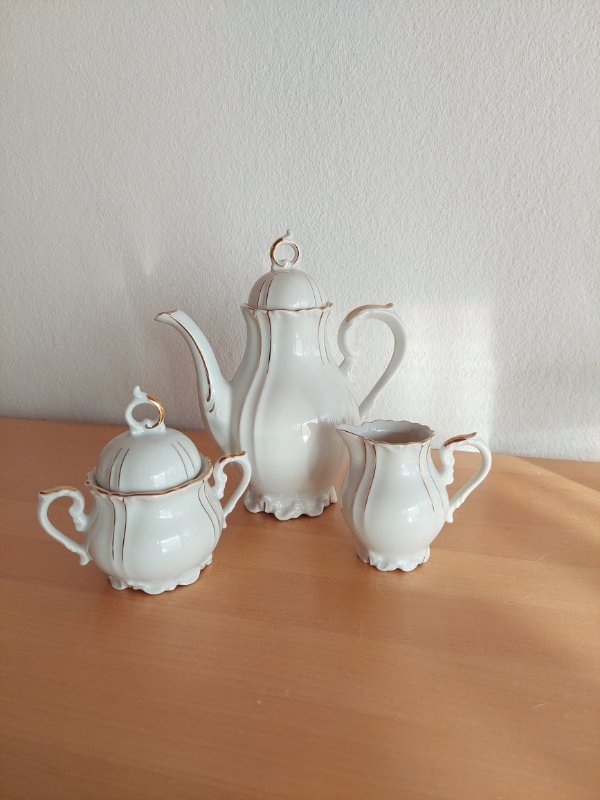 Kaffee 3er Set Porzellan Mitterteich