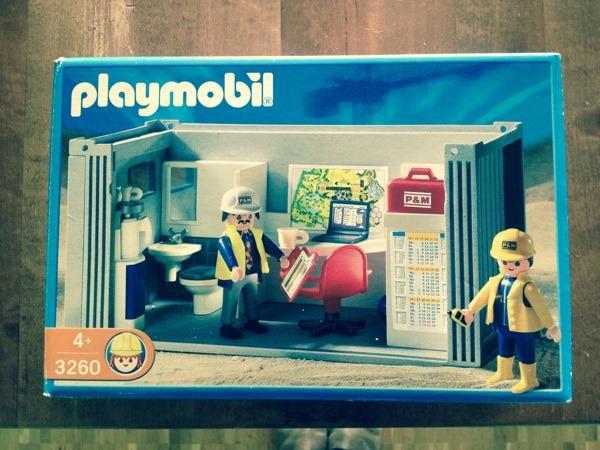 Playmobil Baucontainer 3260 wie neu