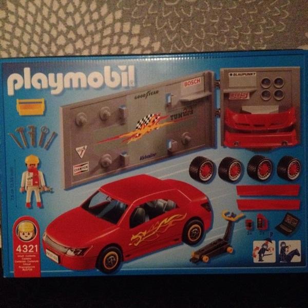 Playmobil Pkw Tuning Werkstatt 4321 Spielzeug