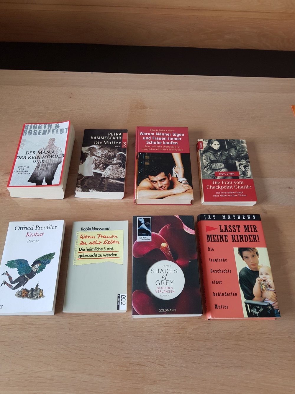 Restliche Bücher um EUR 1,- pro Buch
