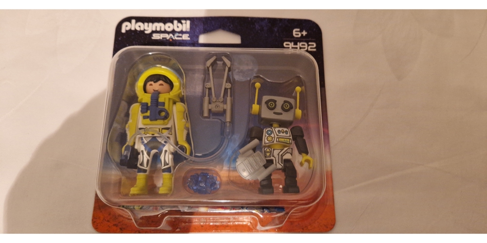 PLAYMOBIL 9492 Duo Pack Astronaut und Roboter