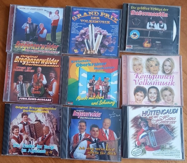 Diverse Volksmusik CDS
