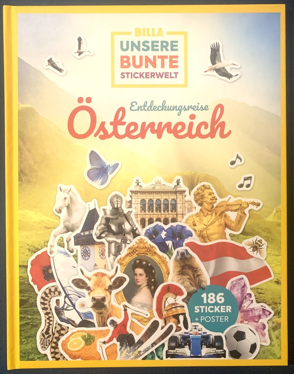 Entdeckungsreise Österreich Sticker von Billa