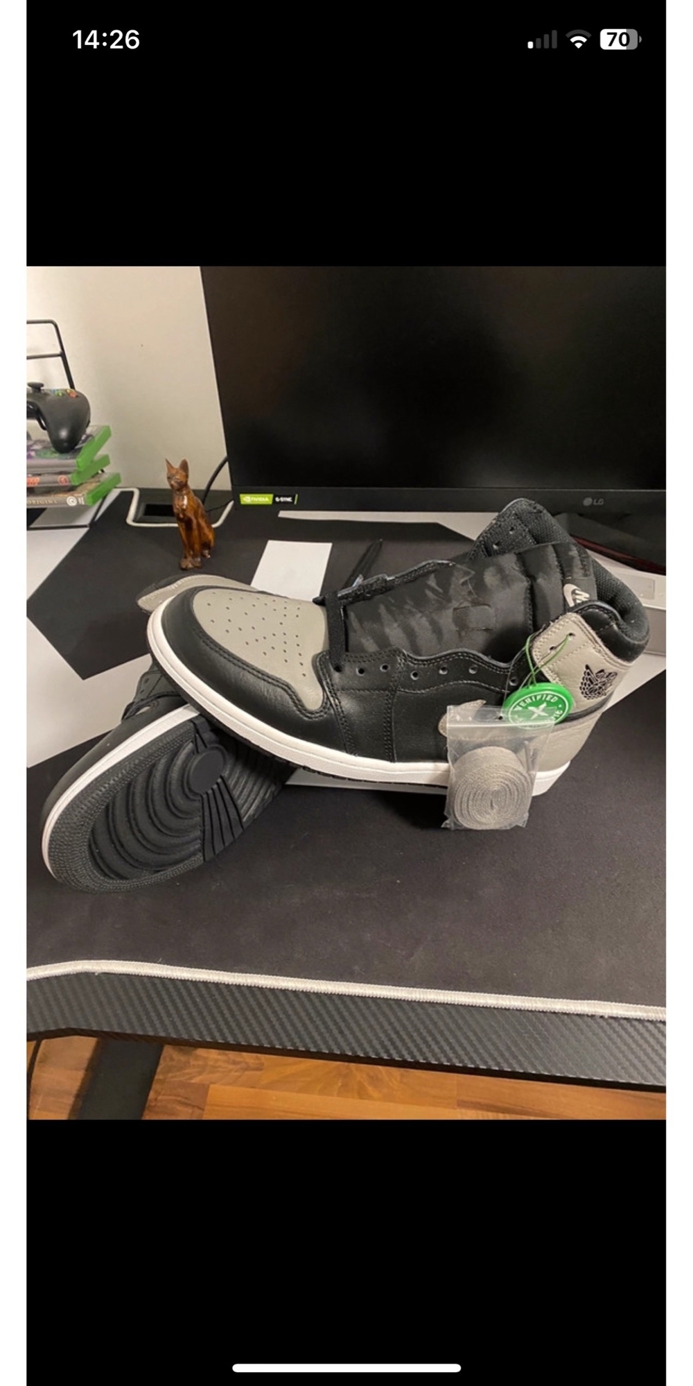 Jordan 1 high shadow grey von 2018