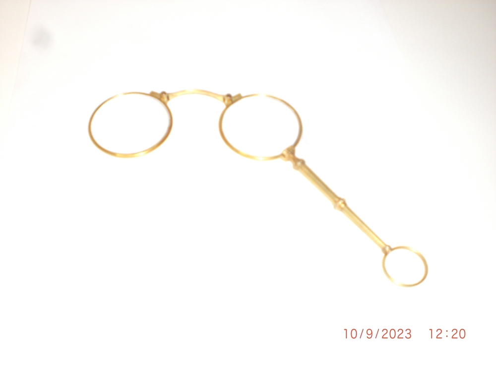 Lorgnette Klappbrille Stielbrille Lorgnon