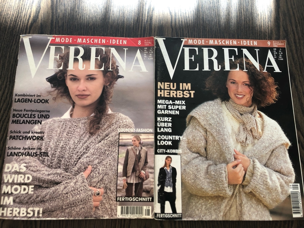 Verena: 2 Zeitschriften Handarbeit
