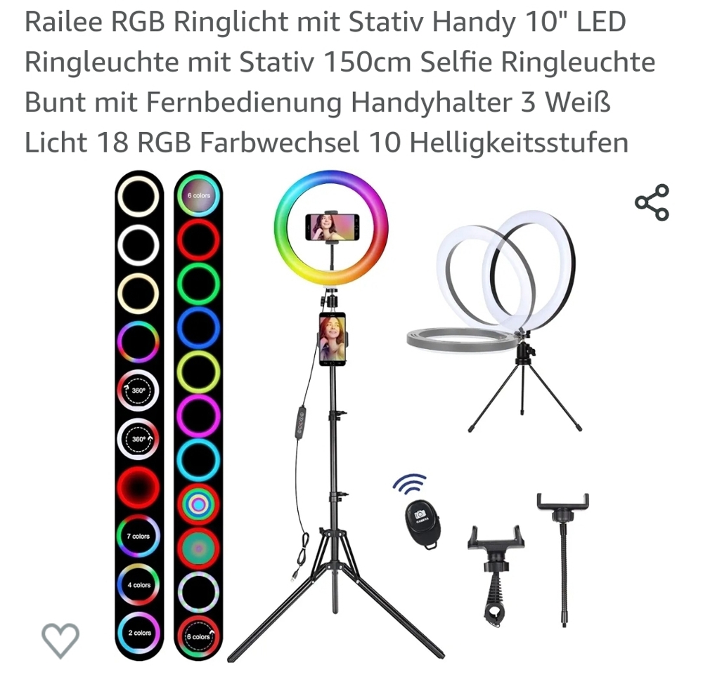 Ringleuchte/Lampe/Licht