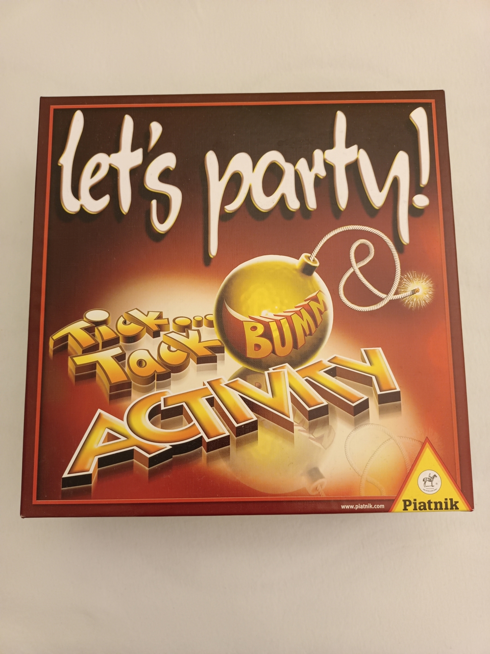 Piatnik Brettspiel - Let  s Party - Tick Tack Bumm Activity! Wie Neu!