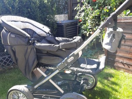  Kinderwagen mit Babywanne nur 45 Euro! 