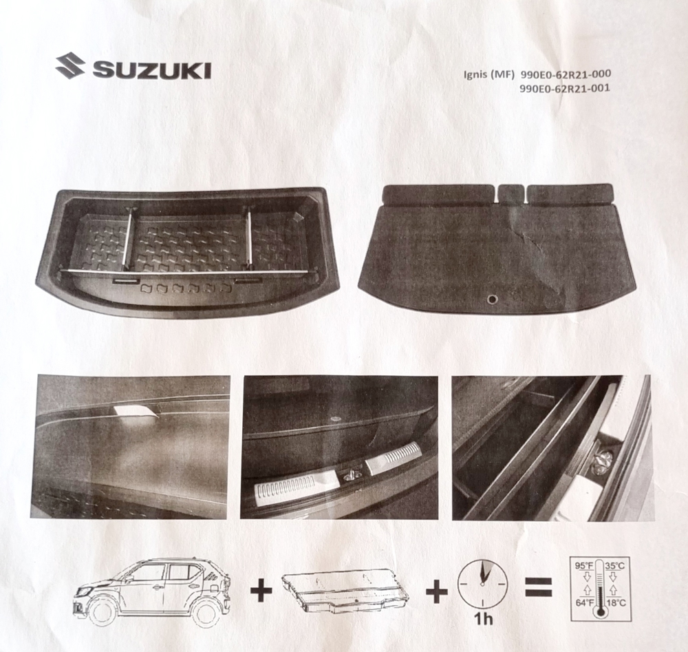 Kofferraum Box für Suzuki Ignis