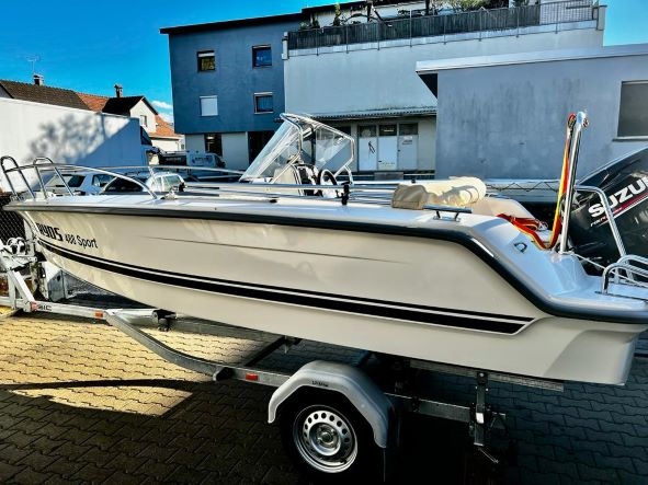 Boot Motorboot Ryds 488 Bootshänger Bodenseezulassung Schiff Gondel