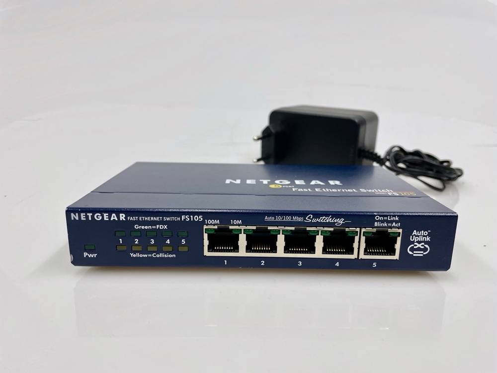 Netgear FS105 5-Port Fast Ethernet LAN Switch