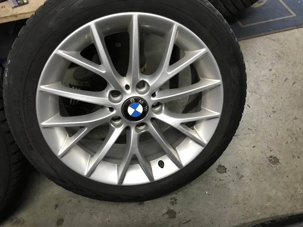 Bmw 1er Alu Winterräder 205/50 R17