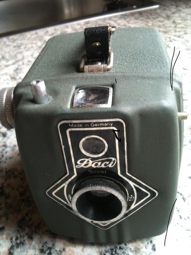 Antike Kamera Dacora Daci Royal