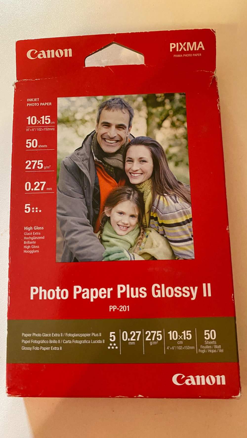 Fotopapier Photo Paper Plus Glossy Ii von Canon