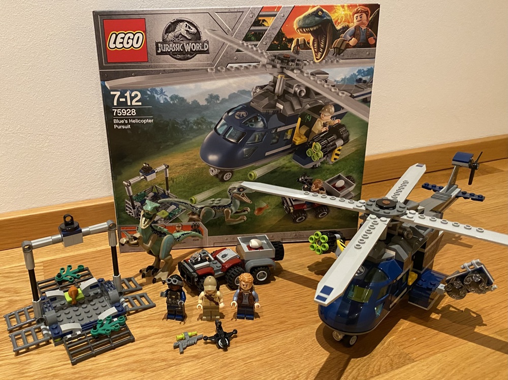 LEGO 75928 Jurassic World Blue's Hubschrauber-Verfolgungsjagd