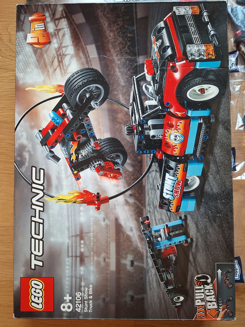 42106 Lego Technik Stunt-Show mit Truck und Motorrad