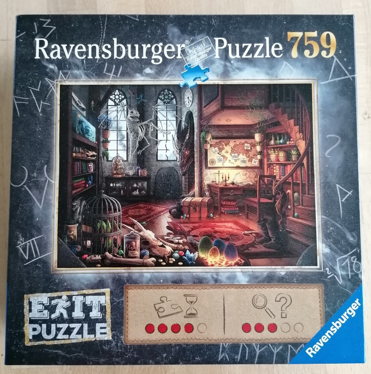 Ravensburger EXIT Puzzle 19954 Im Drachenlabor