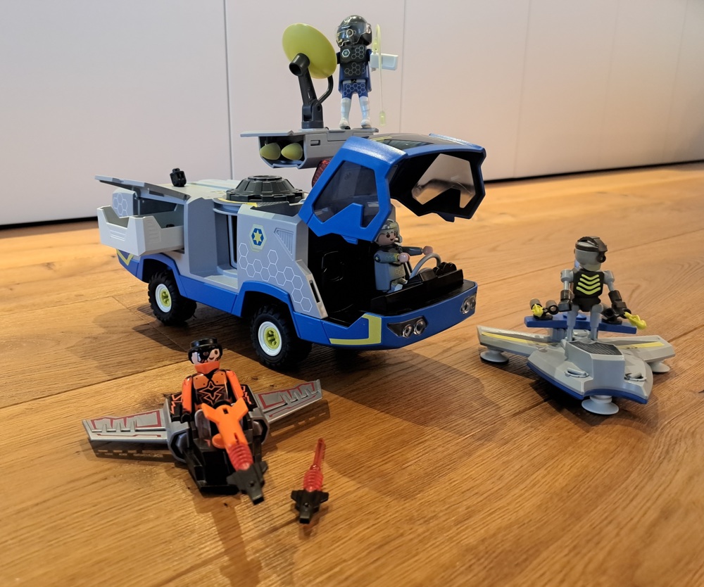 Playmobil Galaxy Police Truck 