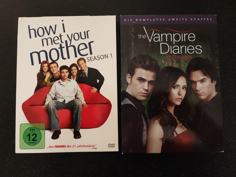 How i Met your Mother 1 + The Vampire Diaries 2 