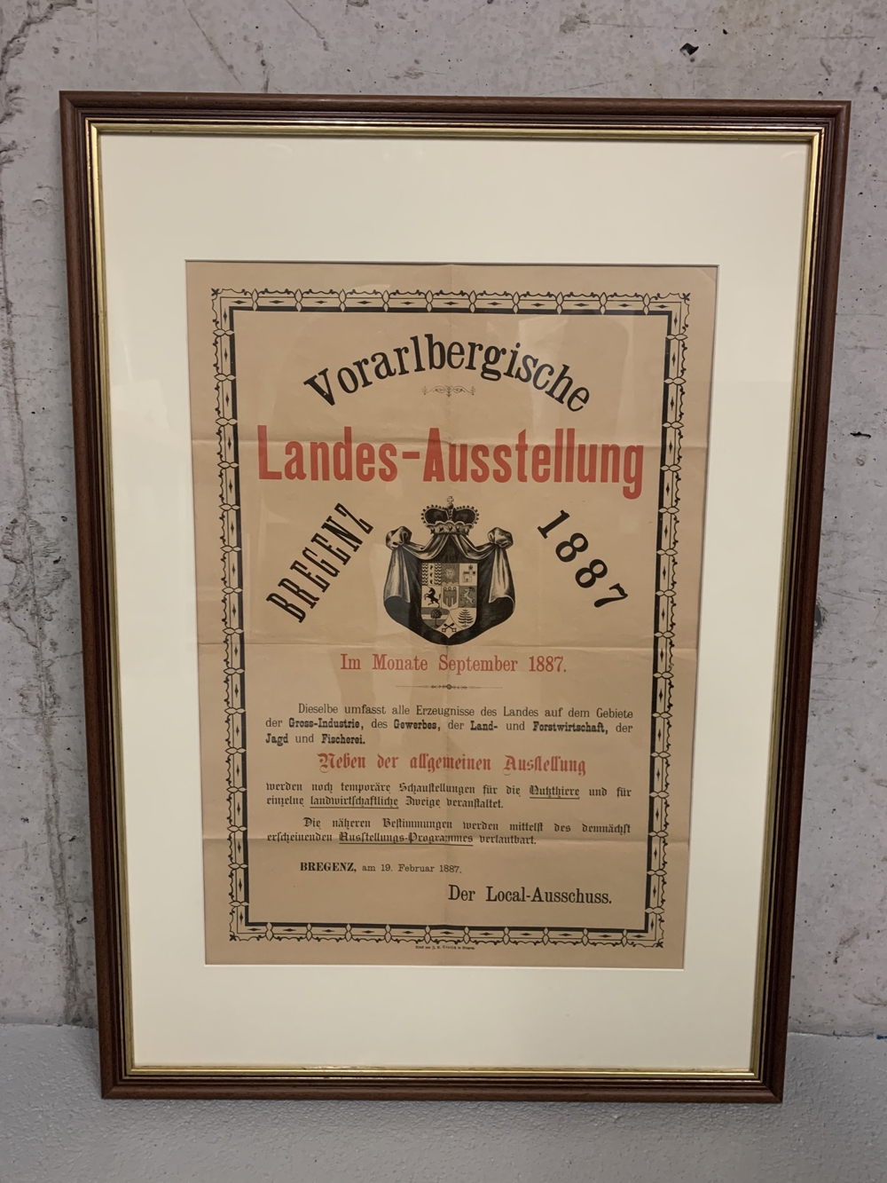 Vorarlbergische Landes-Ausstellung 1887