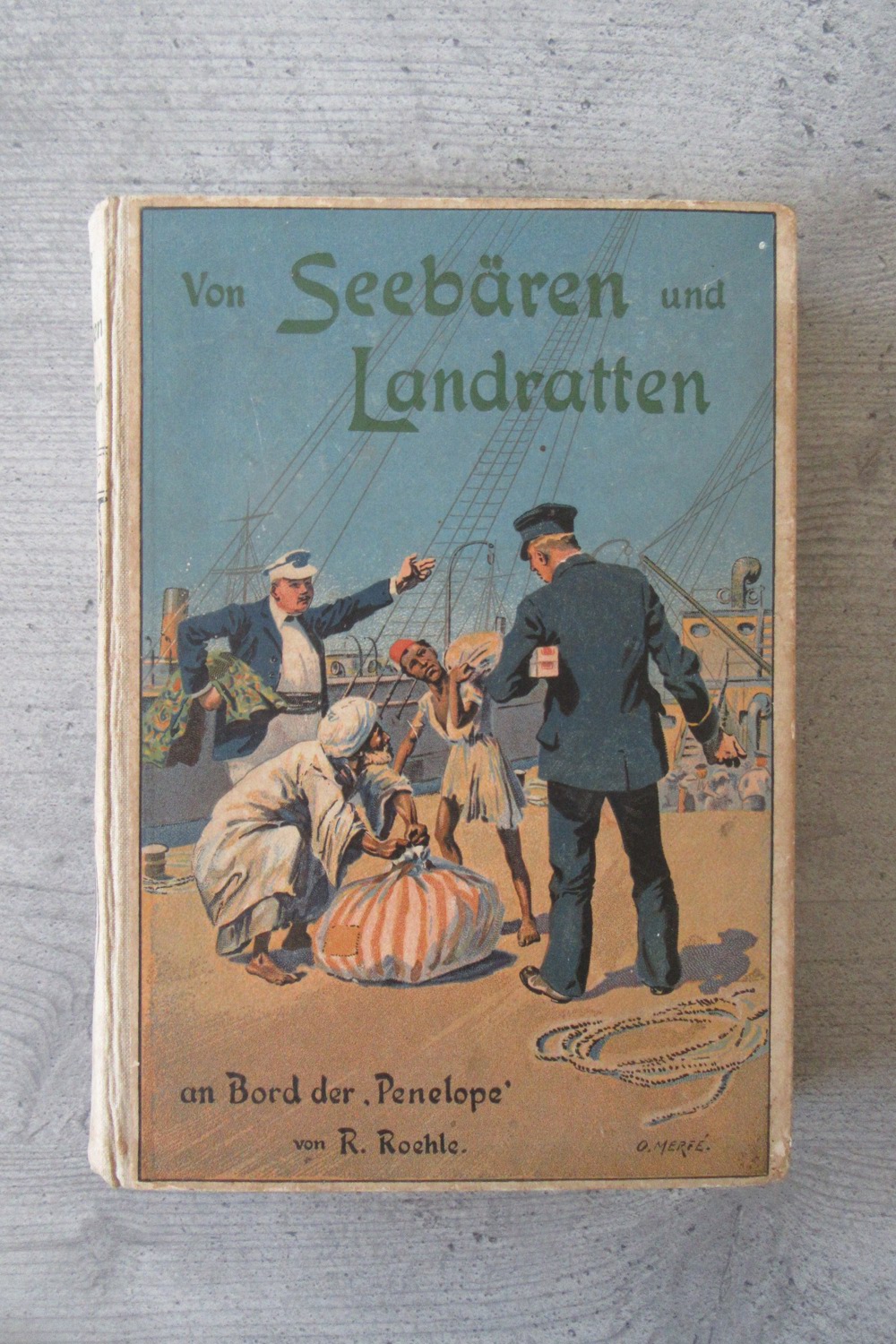 Von Seebären und Landratten, an Bord der  Penelope  um 1910 20