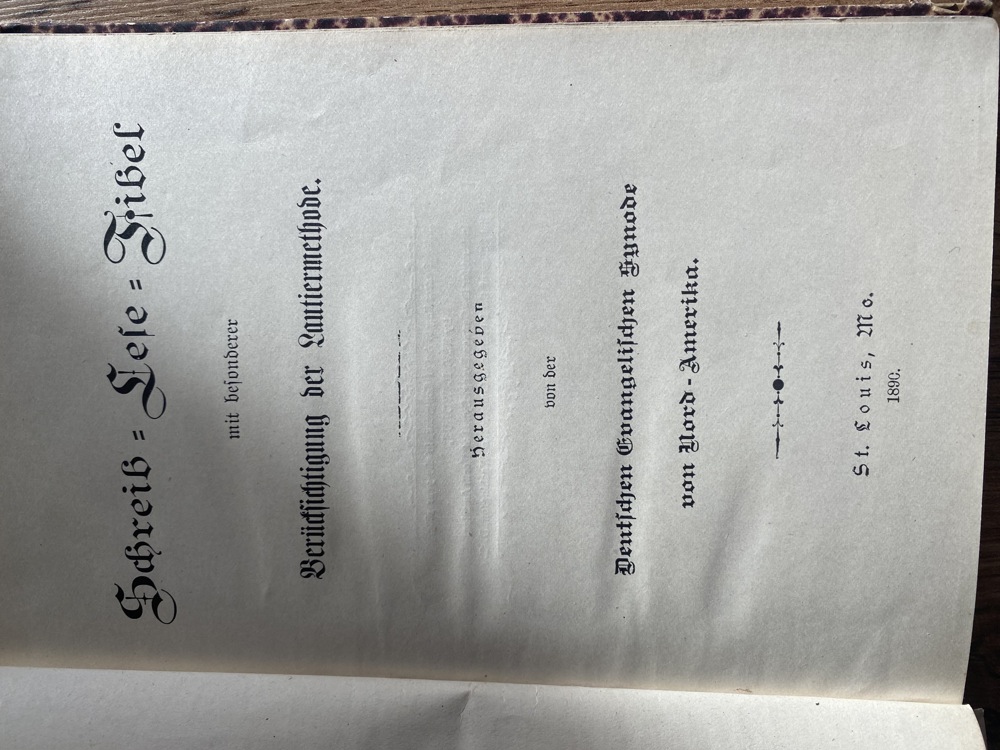 Schreib - Lese - Fibel; mit besonderer Berücksichtigung der Lautiermethode 1880