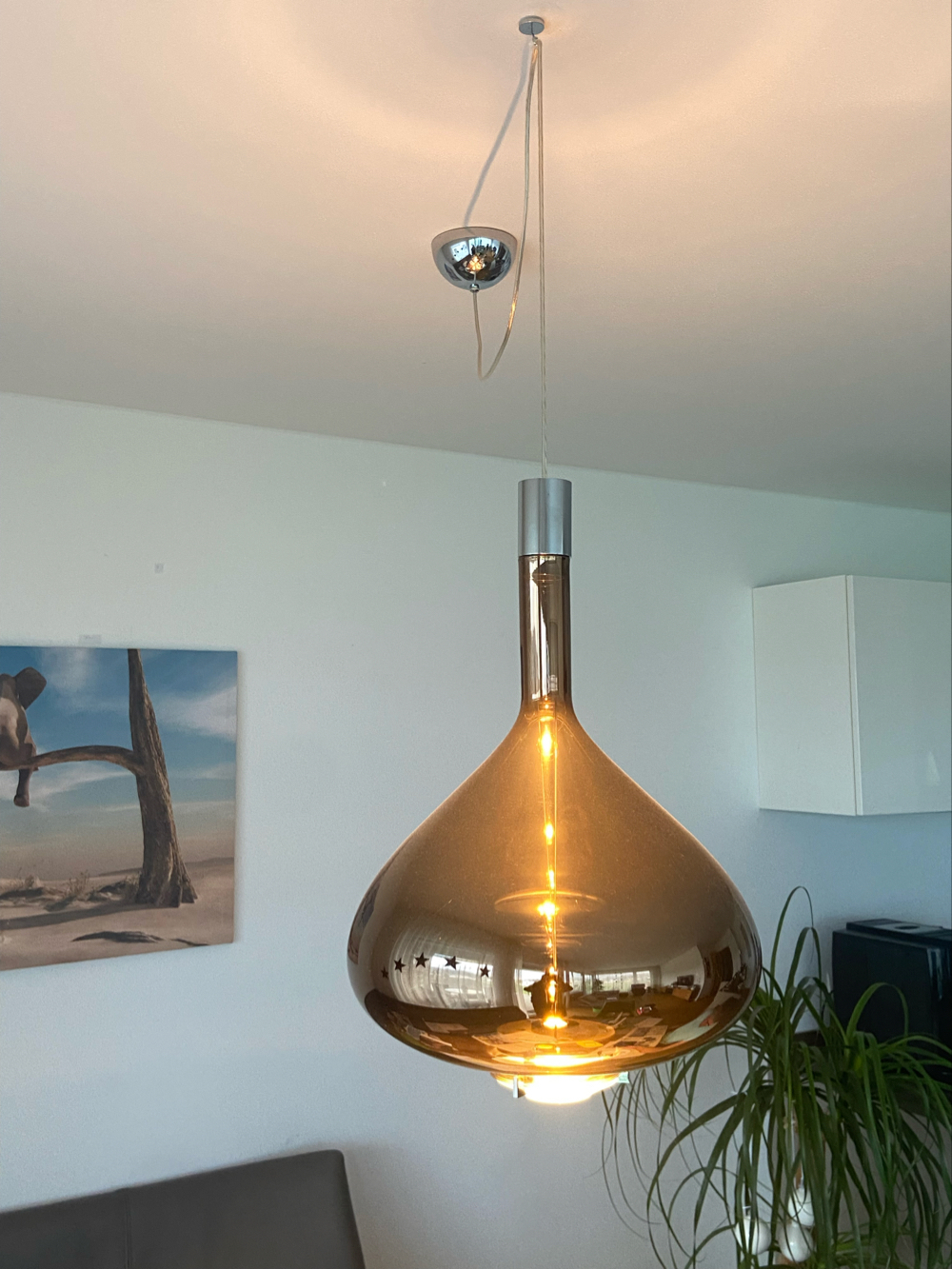 LED Designer Lampe " Skyfall" , groß 