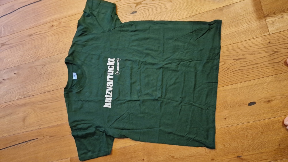 T-Shirt B&C Kollektion gr. XL Butzvarruckt
