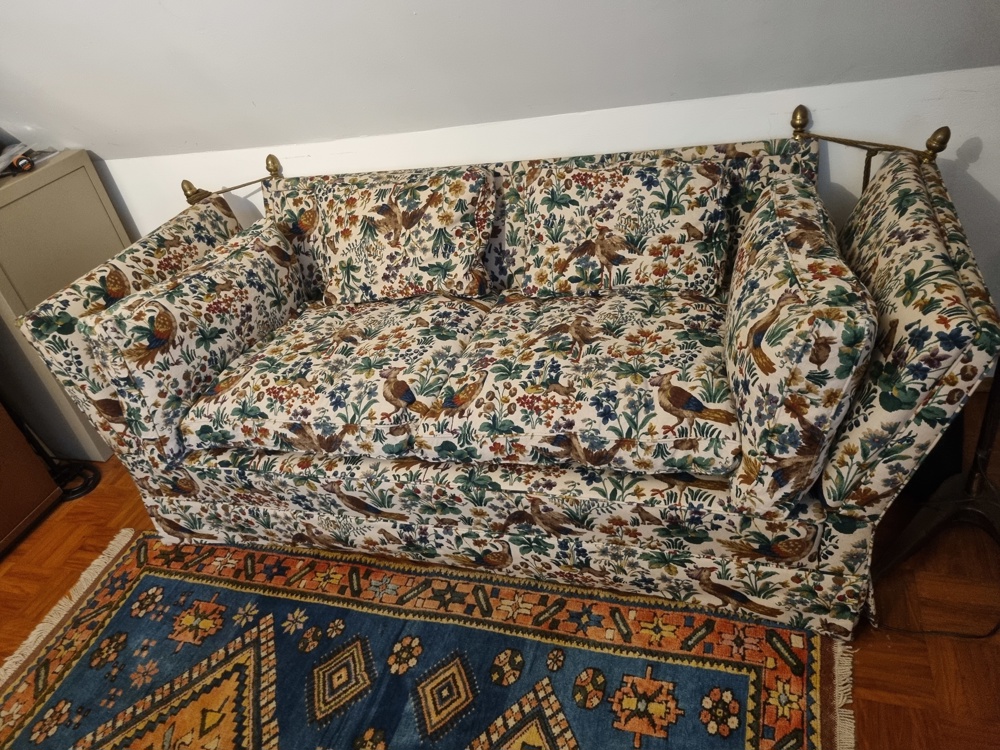 Außergewöhnliche Couch - frisch gereinigt, abholbereit