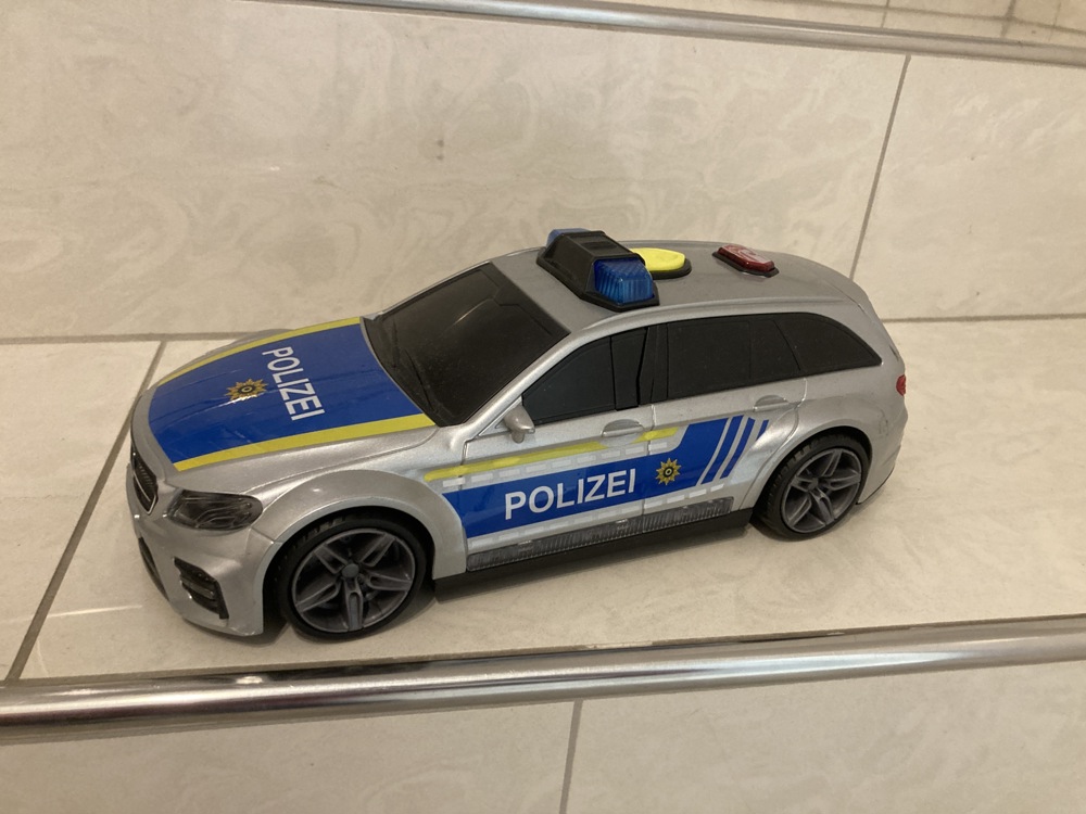 Dickie Spielzeug Polizeiauto mit Licht und Sound