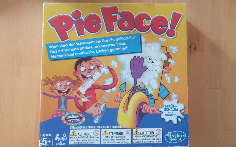 Spiel Pie Face