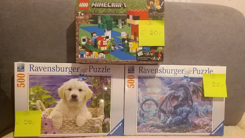 Puzzle, minecraft lego