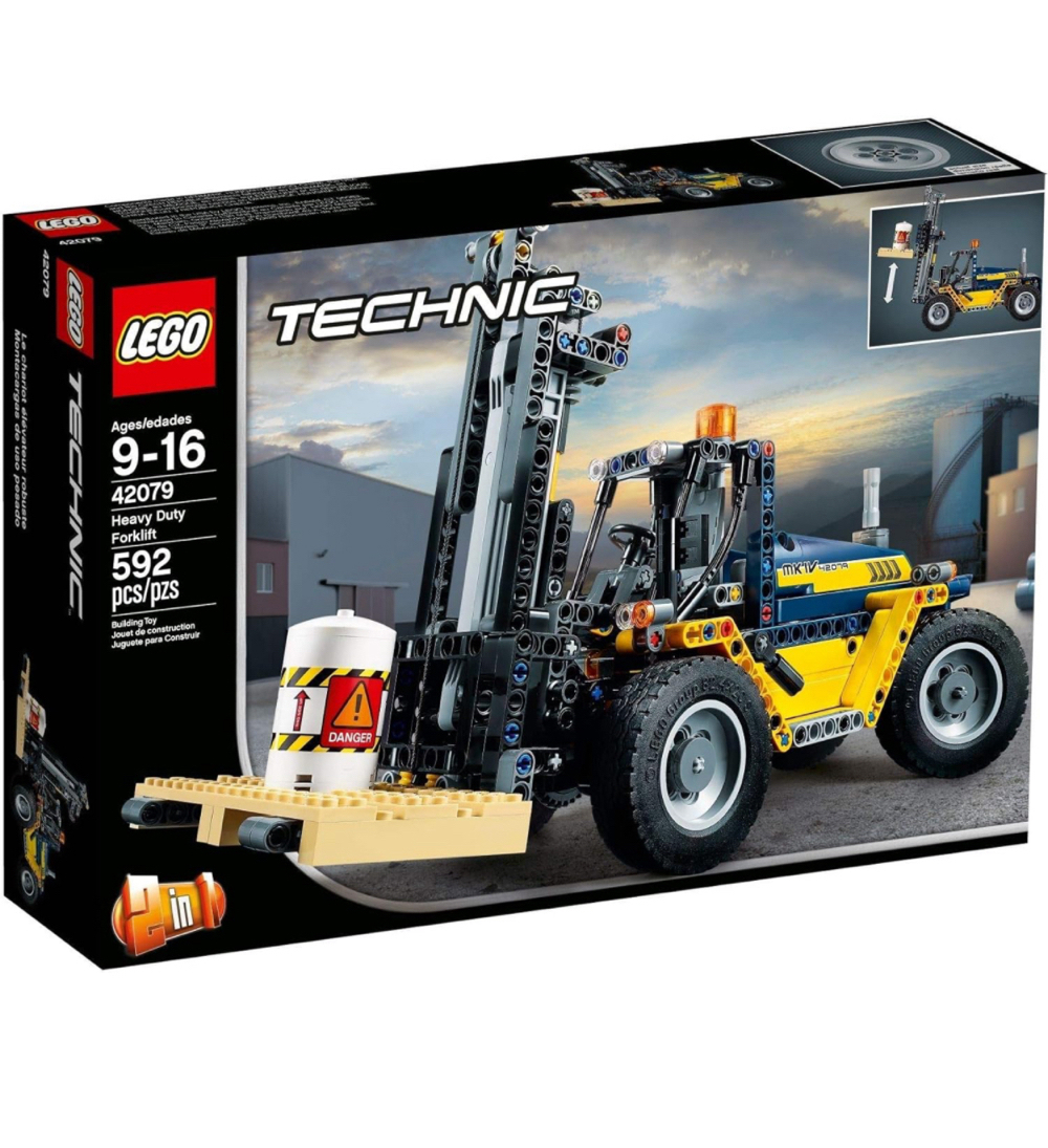 LEGO Technic - 2 in 1 Schwerlast-Gabelstabler (42079)