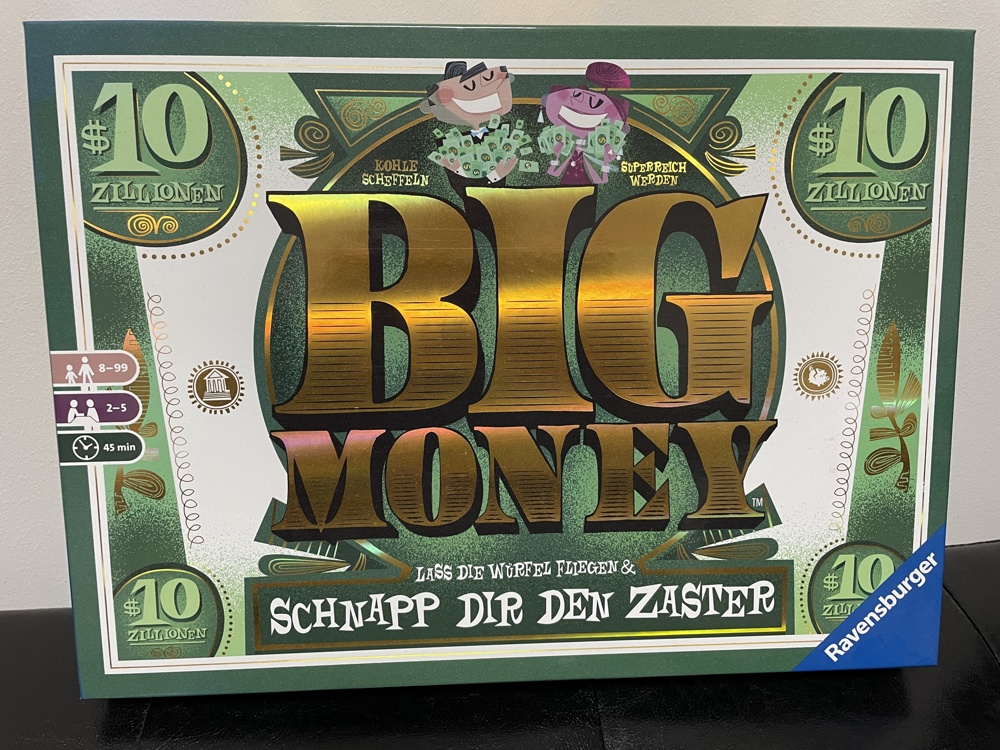 Gesellschaftsspiel "Big Money" von Ravensburger