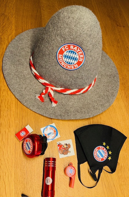 FC Bayern - Fan-Filzhut inkl. Kleinteile