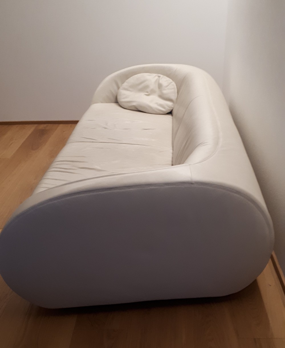 Leder Couch stylisch