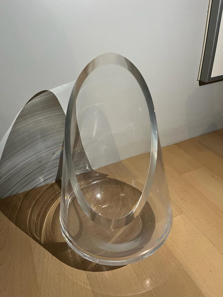 Asymmetrische Glas Vase 