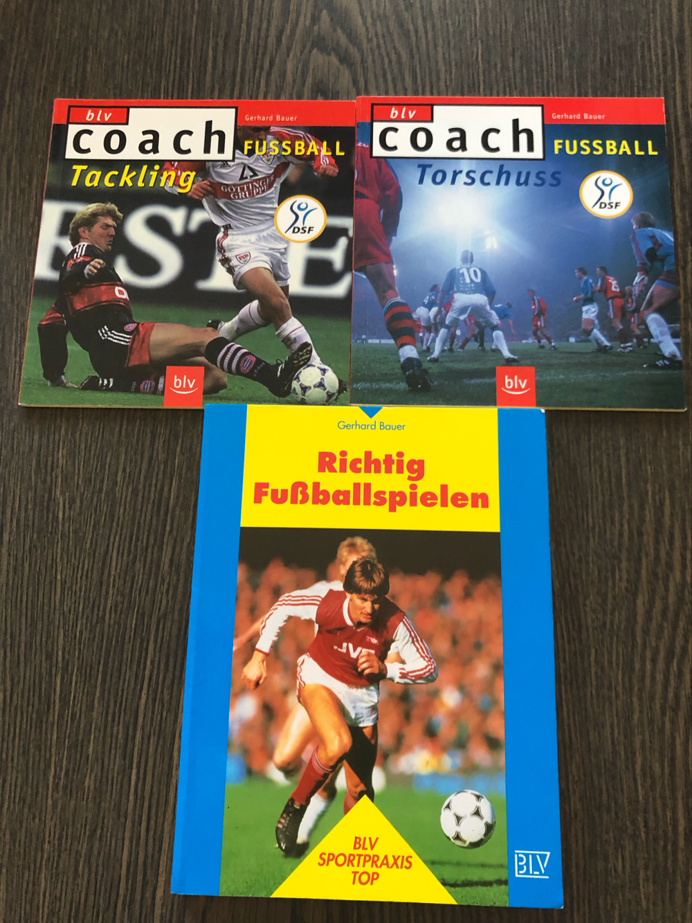 3 Bücher Fußball