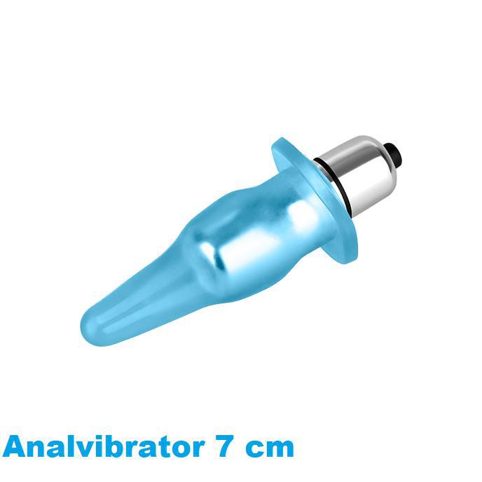 Analvibrator, 7 cm, Blau