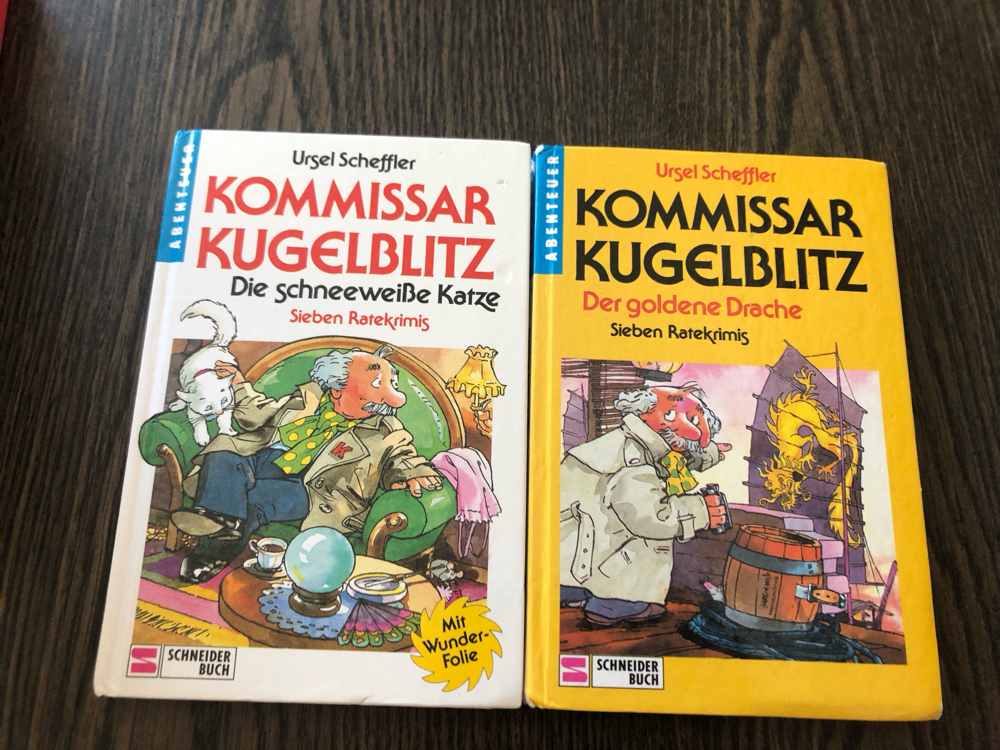 2 Bücher Kommissar Kugelblitz