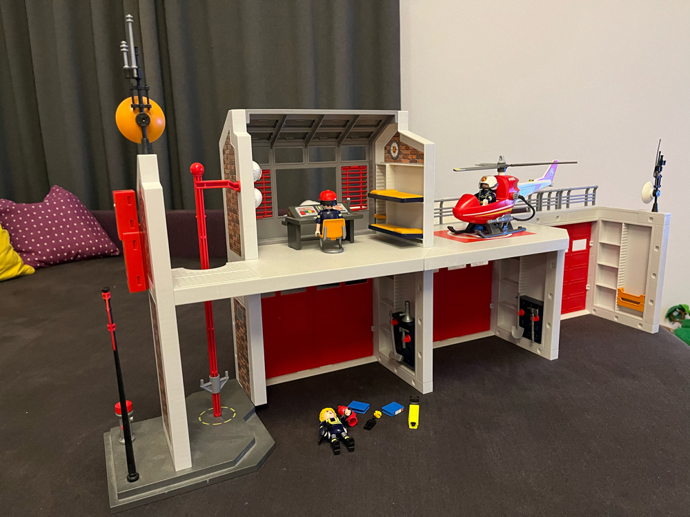 Playmobil Feuerwehrstation Groß