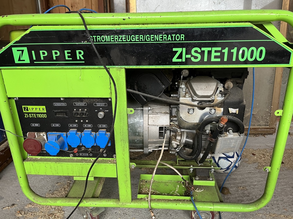 Zipper Stromerzeuger ZI-STE11000 nur Abholung möglich neu Preis Euro 2500