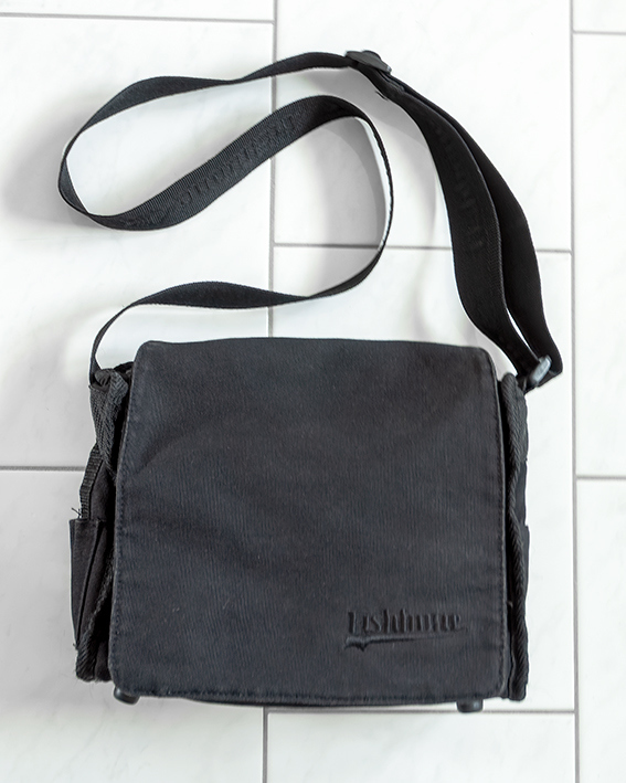 Handtasche, Fishbone, Damentasche, Umhängetasche, schwarze Tasche, 