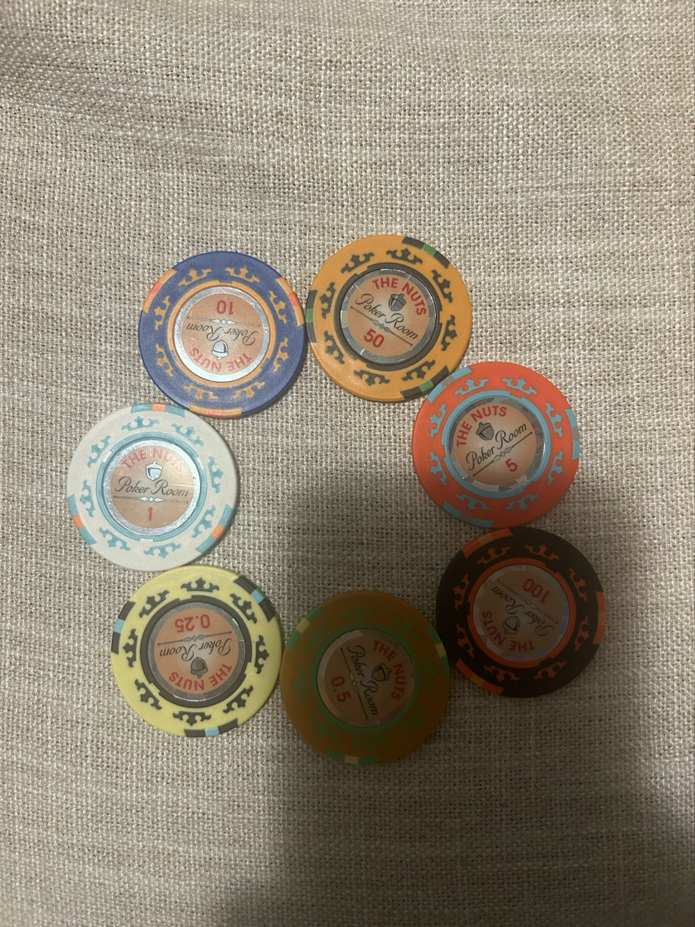 Hochwertige Pokerchips 1000 Stück