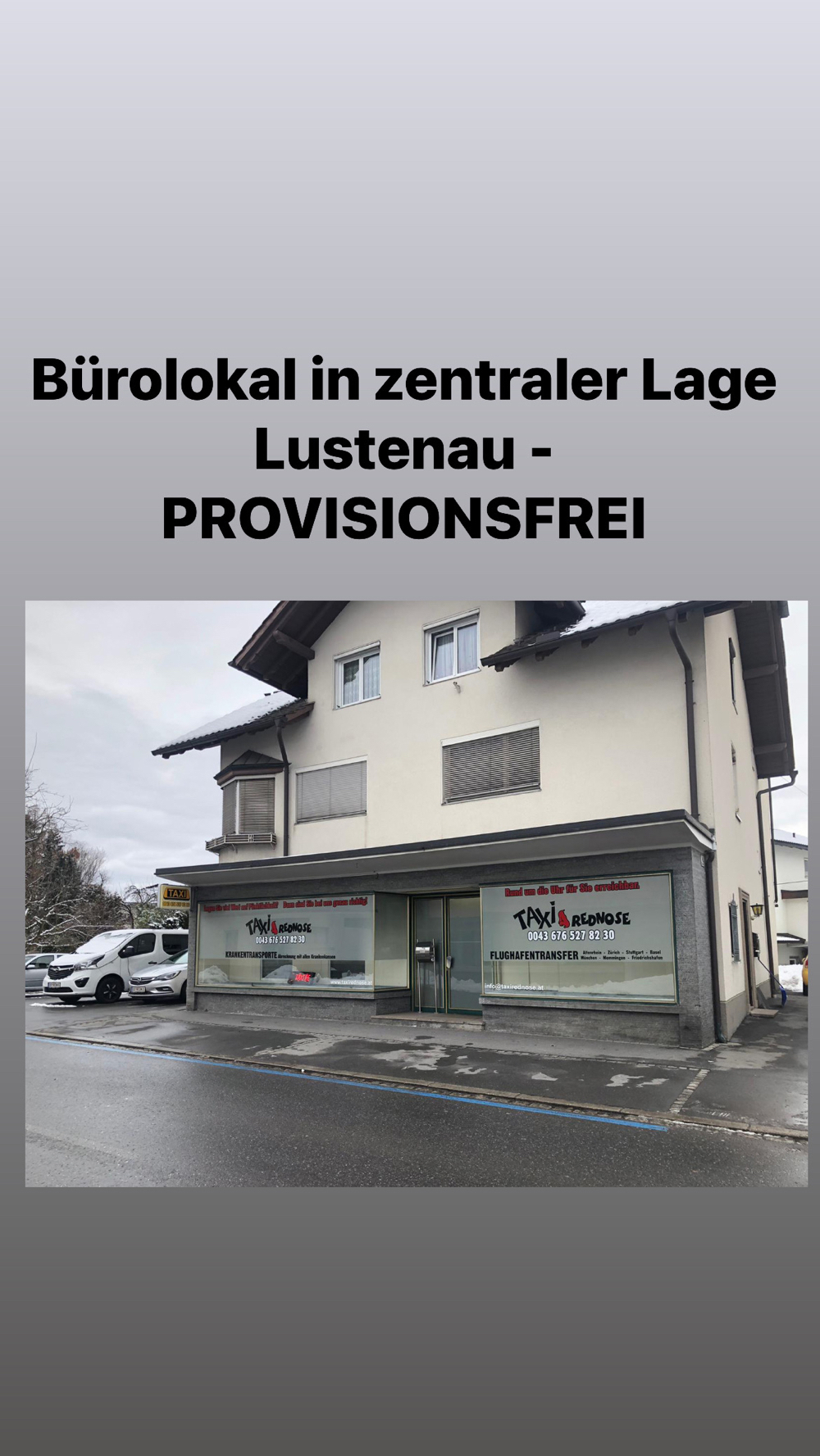 Bürolokal in zentraler Lage in Lustenau