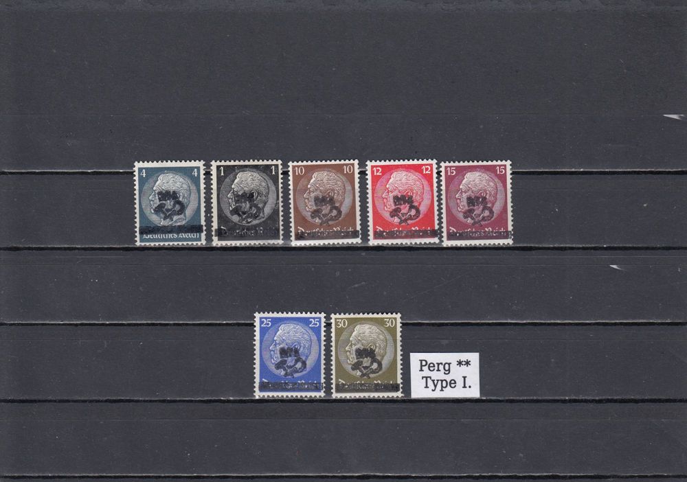  Briefmarkensätze Österreich Lokalausgaben 1945 Perg ** und Gestempelt ab 70 Euro pro Satz