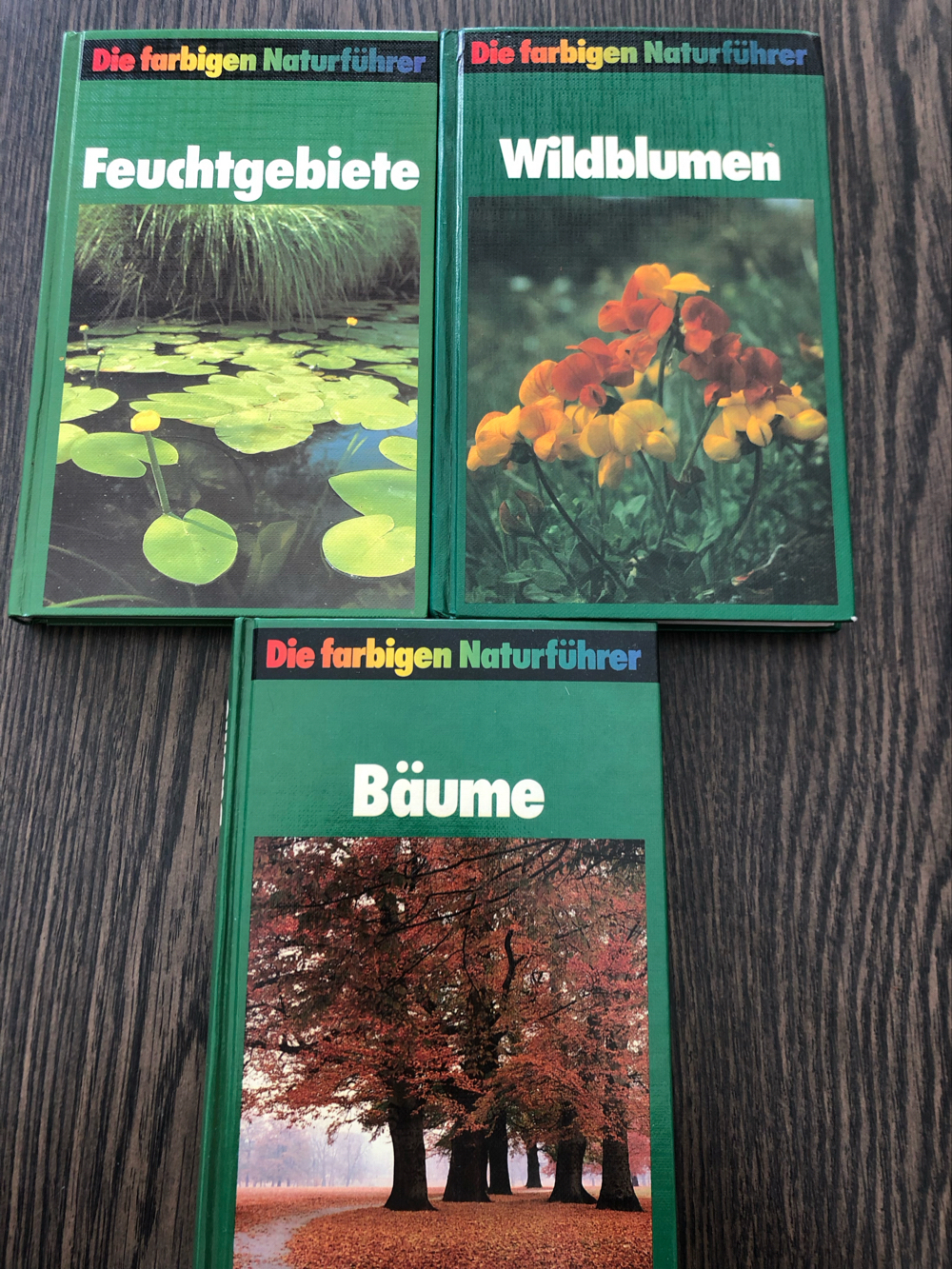 Die farbigen Naturführer, 3 Bände